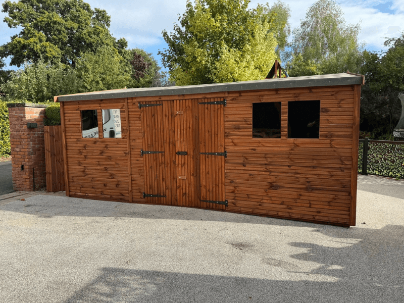 Bespoke garden shed installation 13 by Spartan Sheds