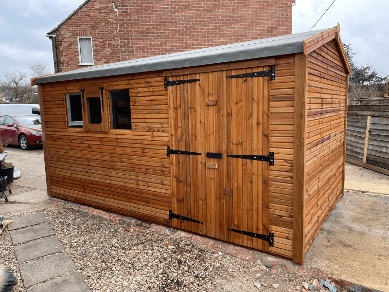 Bespoke garden shed installation 14 by Spartan Sheds