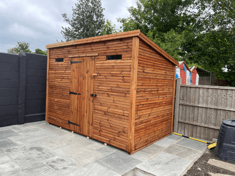 Bespoke garden shed installation 16 by Spartan Sheds