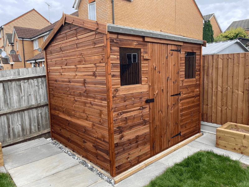 Bespoke garden shed installation 17 by Spartan Sheds