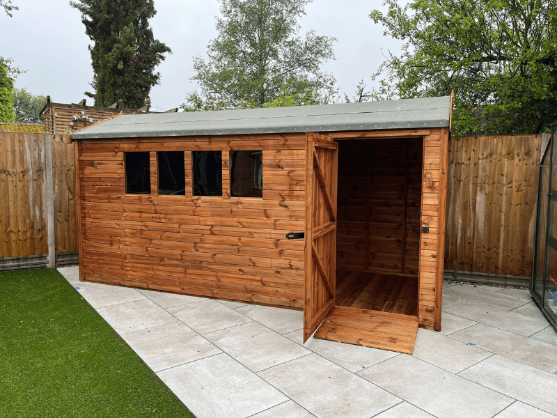 Bespoke garden shed installation 5 by Spartan Sheds
