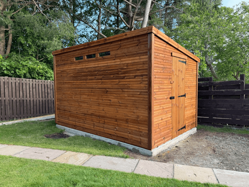 Bespoke garden shed installation 8 by Spartan Sheds