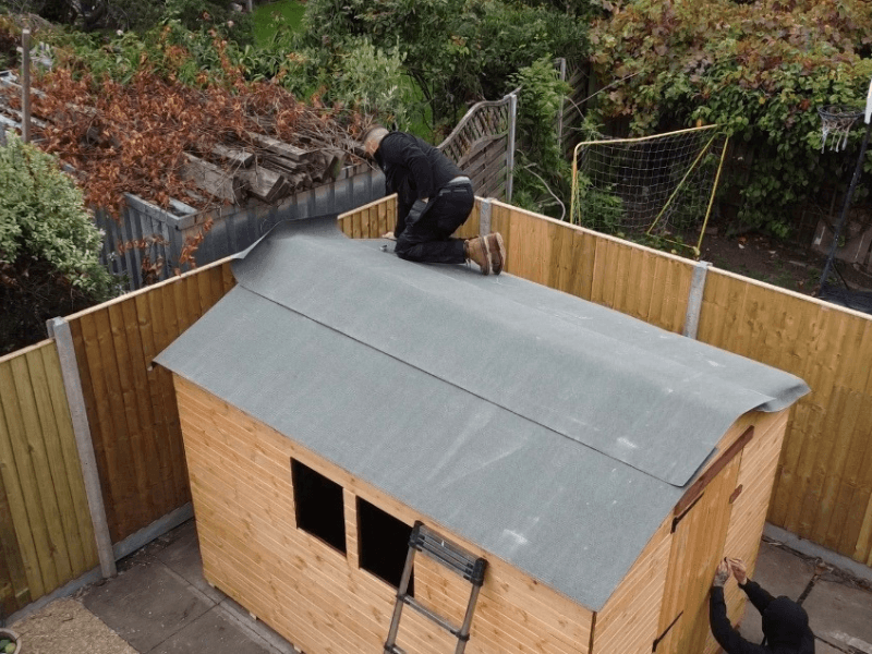 Spartan Sheds professional installation